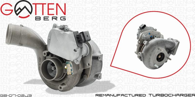 OES PARTS GB-07-0243 — Urządzenie doładowujące, system doładowania