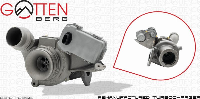 OES PARTS GB-07-0256 — Urządzenie doładowujące, system doładowania