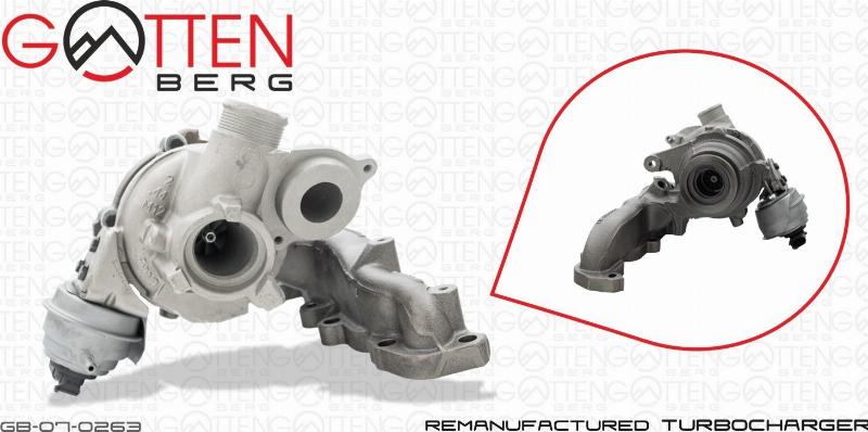 OES PARTS GB-07-0263 — Urządzenie doładowujące, system doładowania