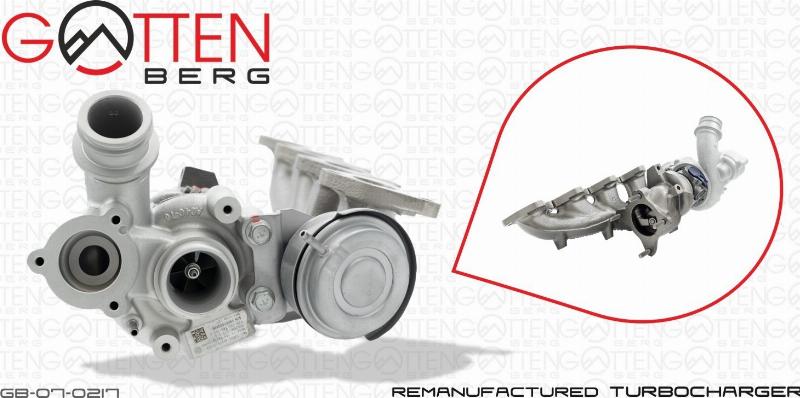 OES PARTS GB-07-0217 — Urządzenie doładowujące, system doładowania