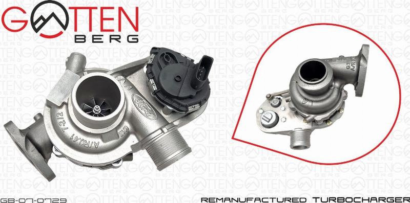 OES PARTS GB-07-0729 — Urządzenie doładowujące, system doładowania