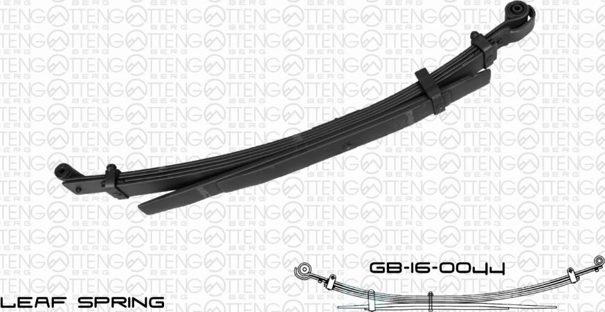 OES PARTS GB-16-0044 — Pakiet sprężyn