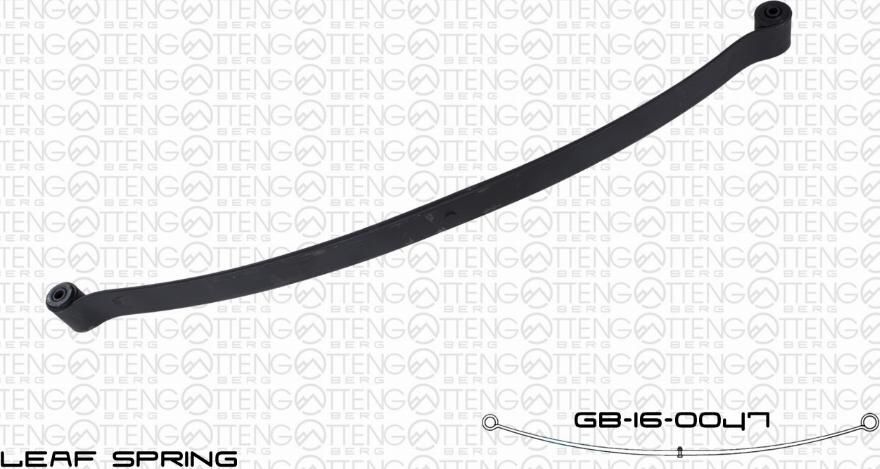 OES PARTS GB-16-0047 — Pióro resoru