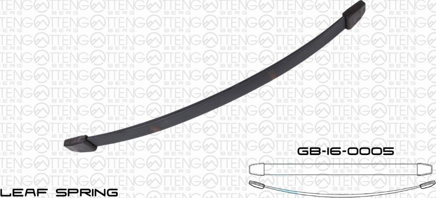 OES PARTS GB-16-0005 — Pakiet sprężyn