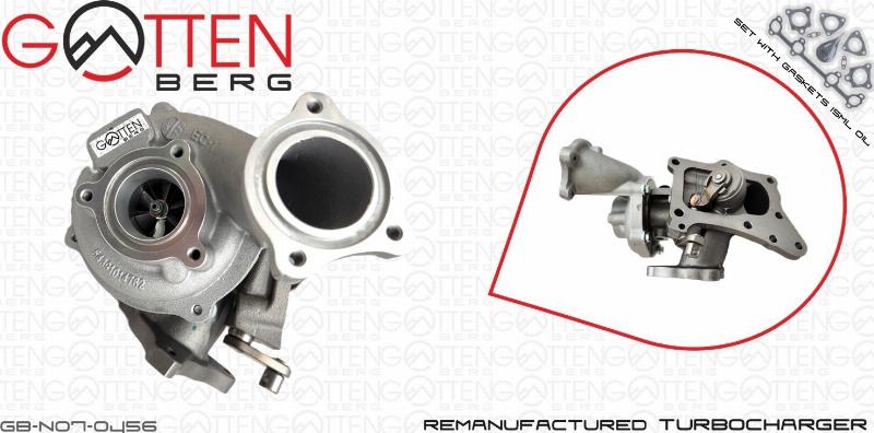 OES PARTS GB-N07-0456 — Urządzenie doładowujące, system doładowania