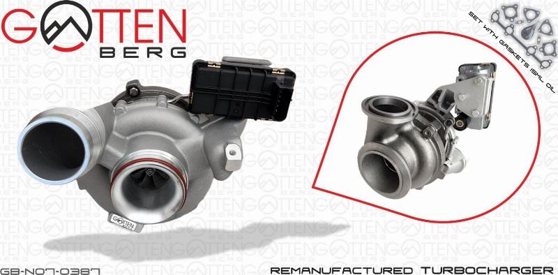 OES PARTS GB-N07-0387 — Urządzenie doładowujące, system doładowania