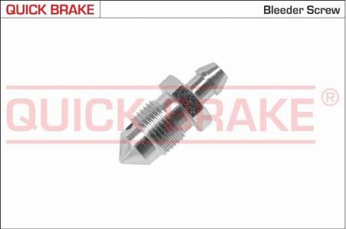 QUICK BRAKE 0040 — Śruba / zawór odpowietrznika