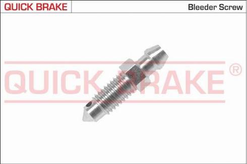 QUICK BRAKE 0015 - HAM.UK.ODPOWIETRZNIK DB-OPEL-CITROEN