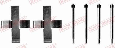 QUICK BRAKE 1090925 — Zestaw akcesoriów, klocki hamulcowe