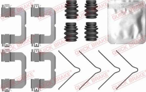 QUICK BRAKE 1090099 — Zestaw akcesoriów, klocki hamulcowe