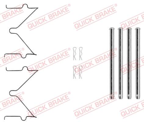 QUICK BRAKE 1090040 — Zestaw akcesoriów, klocki hamulcowe