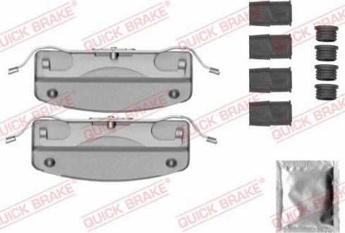QUICK BRAKE 1090041 — Zestaw akcesoriów, klocki hamulcowe