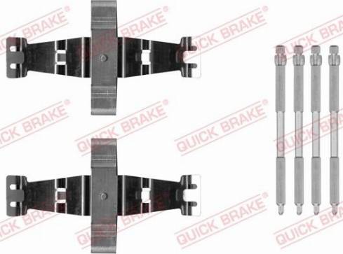 QUICK BRAKE 1090042 — Zestaw akcesoriów, klocki hamulcowe