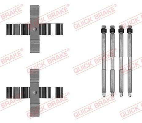 QUICK BRAKE 1090055 — Zestaw akcesoriów, klocki hamulcowe