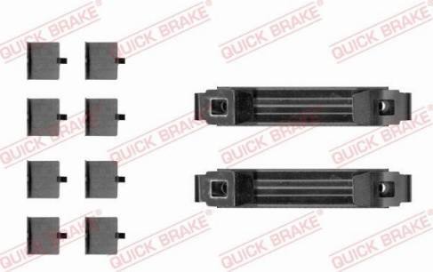 QUICK BRAKE 1090056 — Zestaw akcesoriów, klocki hamulcowe