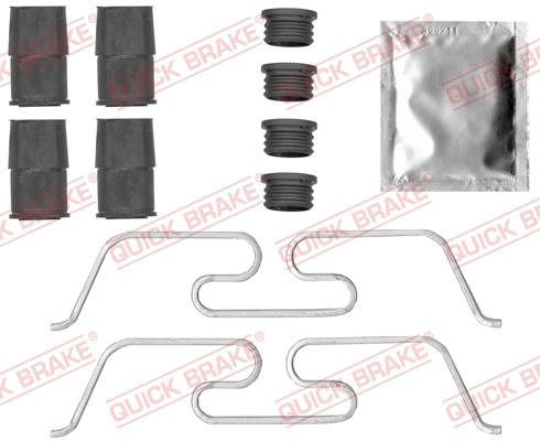 QUICK BRAKE 1090050 — Zestaw akcesoriów, klocki hamulcowe