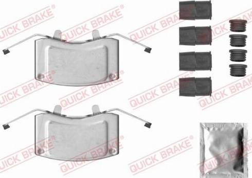 QUICK BRAKE 1090051 — Zestaw akcesoriów, klocki hamulcowe