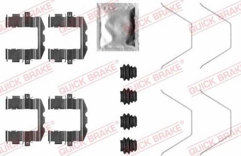 QUICK BRAKE 1090057 — Zestaw akcesoriów, klocki hamulcowe