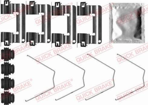 QUICK BRAKE 1090065 — Zestaw akcesoriów, klocki hamulcowe