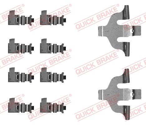 QUICK BRAKE 1090066 — Zestaw akcesoriów, klocki hamulcowe