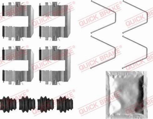 QUICK BRAKE 1090060 — Zestaw akcesoriów, klocki hamulcowe