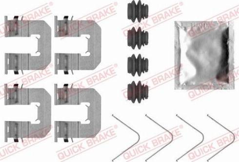 QUICK BRAKE 1090068 — Zestaw akcesoriów, klocki hamulcowe
