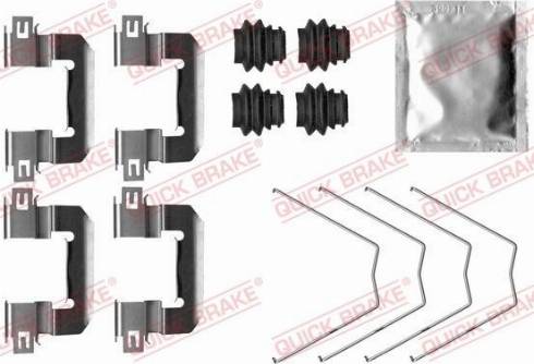 QUICK BRAKE 1090063 - Zestaw montażowy klocka hamulcowego