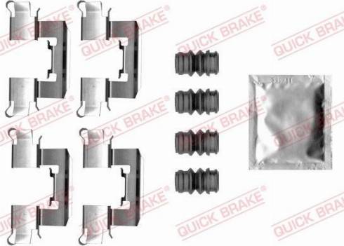 QUICK BRAKE 1090062 — Zestaw akcesoriów, klocki hamulcowe