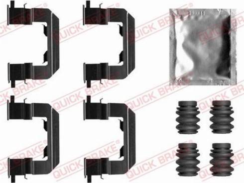 QUICK BRAKE 1090019 — Zestaw akcesoriów, klocki hamulcowe