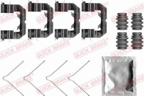 QUICK BRAKE 1090089 — Zestaw akcesoriów, klocki hamulcowe
