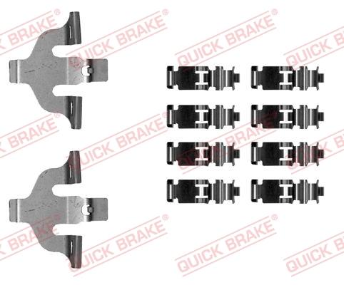 QUICK BRAKE 109-0030 — Zestaw akcesoriów, klocki hamulcowe