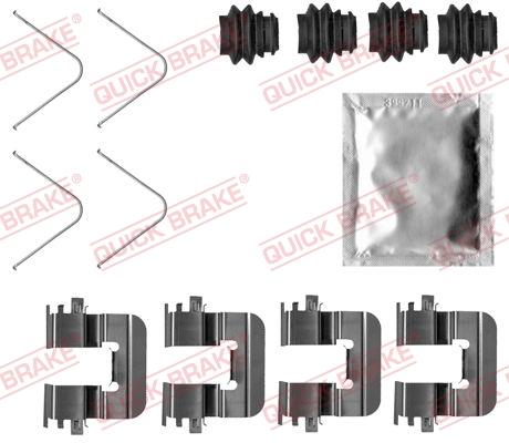 QUICK BRAKE 1090033 — Zestaw akcesoriów, klocki hamulcowe