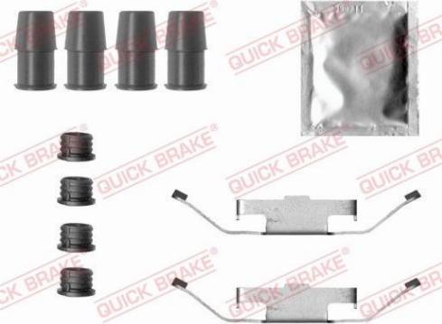 QUICK BRAKE 1090032 — Zestaw akcesoriów, klocki hamulcowe