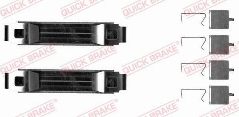 QUICK BRAKE 1090029 — Zestaw akcesoriów, klocki hamulcowe