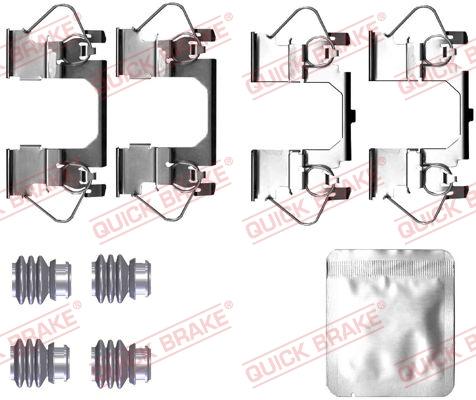 QUICK BRAKE 1090116 - Zestaw montażowy klocka hamulcowego