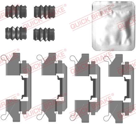 QUICK BRAKE 109-0111 — Zestaw akcesoriów, klocki hamulcowe