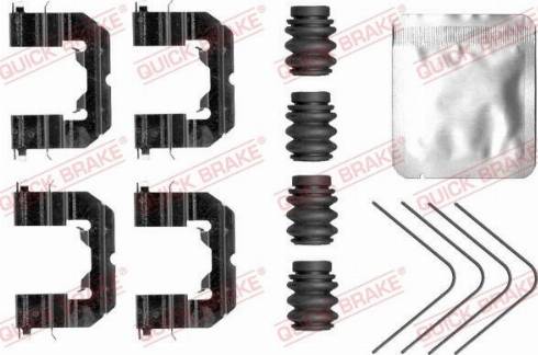 QUICK BRAKE 1090118 — Zestaw akcesoriów, klocki hamulcowe