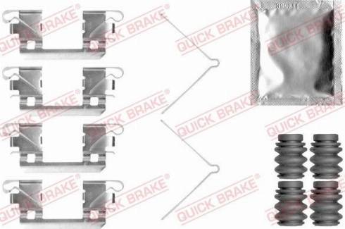 QUICK BRAKE 1090113 — Zestaw akcesoriów, klocki hamulcowe