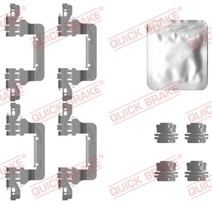 QUICK BRAKE 109-0130 — Zestaw akcesoriów, klocki hamulcowe