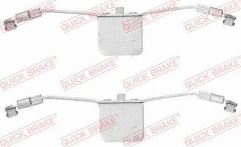 QUICK BRAKE 1091641 — Zestaw akcesoriów, klocki hamulcowe