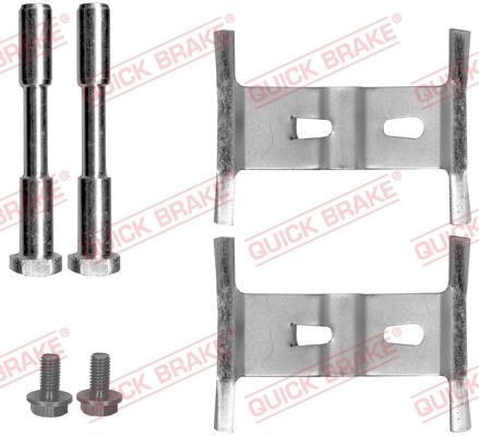 QUICK BRAKE 1091658 — Zestaw akcesoriów, klocki hamulcowe