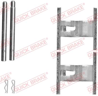 QUICK BRAKE 1091660 — Zestaw akcesoriów, klocki hamulcowe