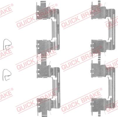 QUICK BRAKE 1091613 — Zestaw akcesoriów, klocki hamulcowe