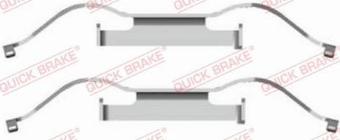 QUICK BRAKE 1091681 — Zestaw akcesoriów, klocki hamulcowe