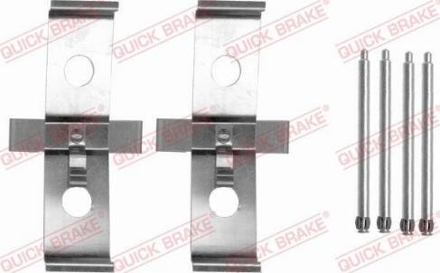 QUICK BRAKE 1091674 — Zestaw akcesoriów, klocki hamulcowe