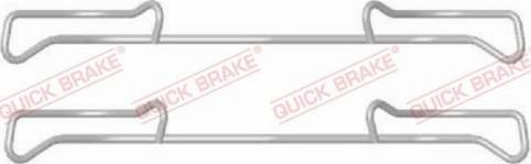 QUICK BRAKE 1091678 — Zestaw akcesoriów, klocki hamulcowe