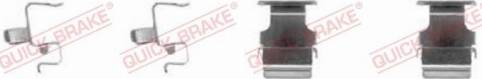 QUICK BRAKE 1091673 — Zestaw akcesoriów, klocki hamulcowe