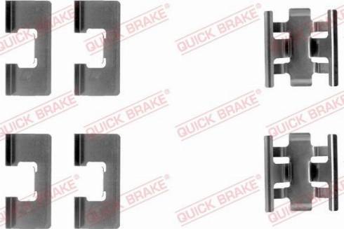 QUICK BRAKE 1091091 — Zestaw akcesoriów, klocki hamulcowe