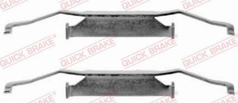 QUICK BRAKE 1091054 — Zestaw akcesoriów, klocki hamulcowe