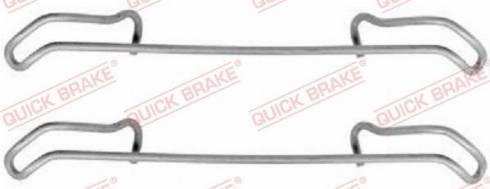 QUICK BRAKE 1091056 — Zestaw akcesoriów, klocki hamulcowe